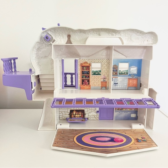 Rare Vintage Cabbage Patch Kids Club CPK Doll House Playhouse 1998 Read Notes - Picture 5 of 7